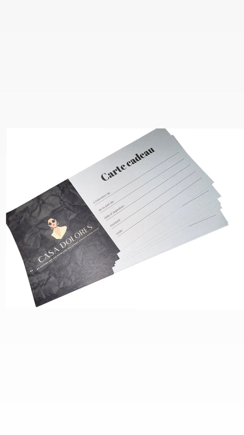 Carte Cadeau
