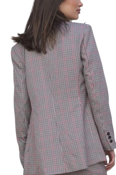 Blazer à carreaux Maria