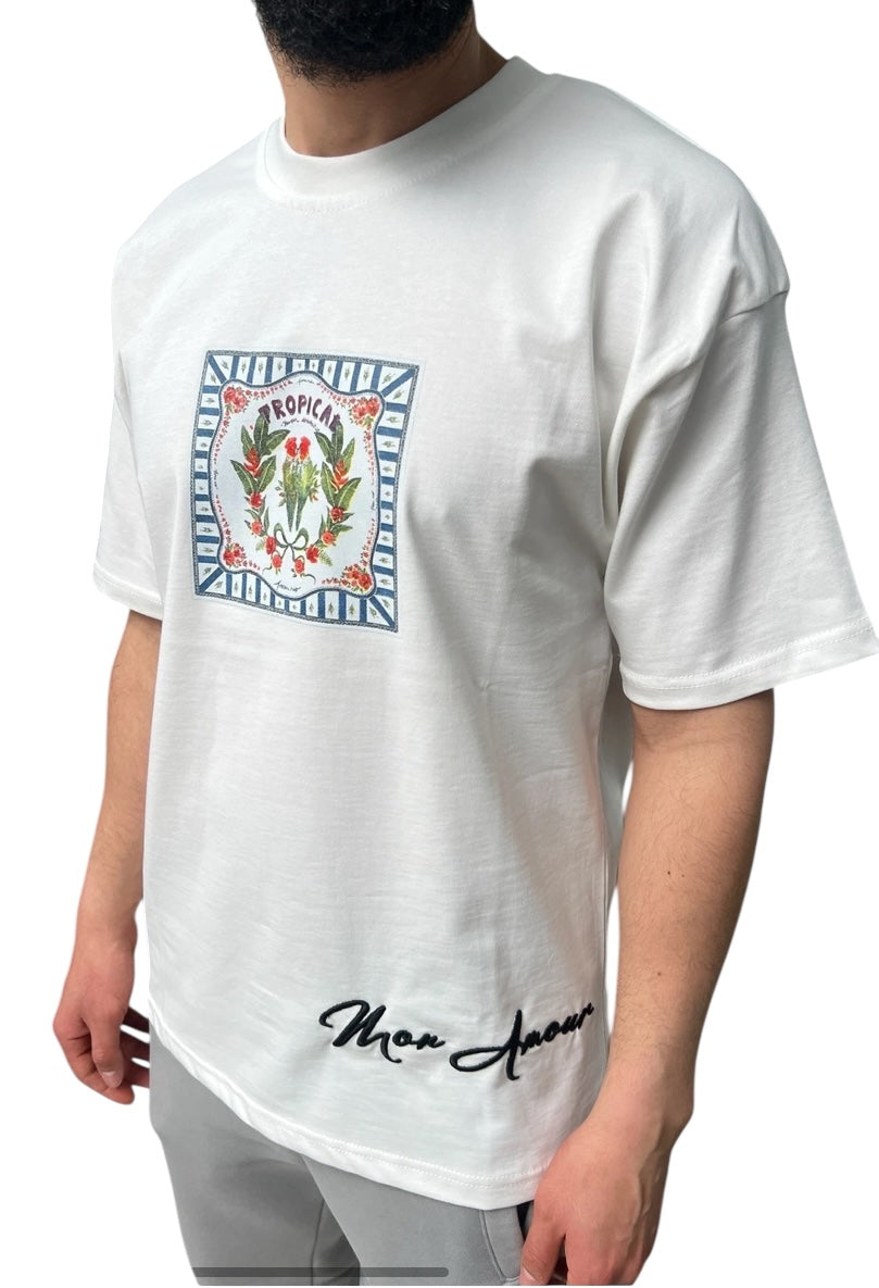 T Shirt unisexe Tropical