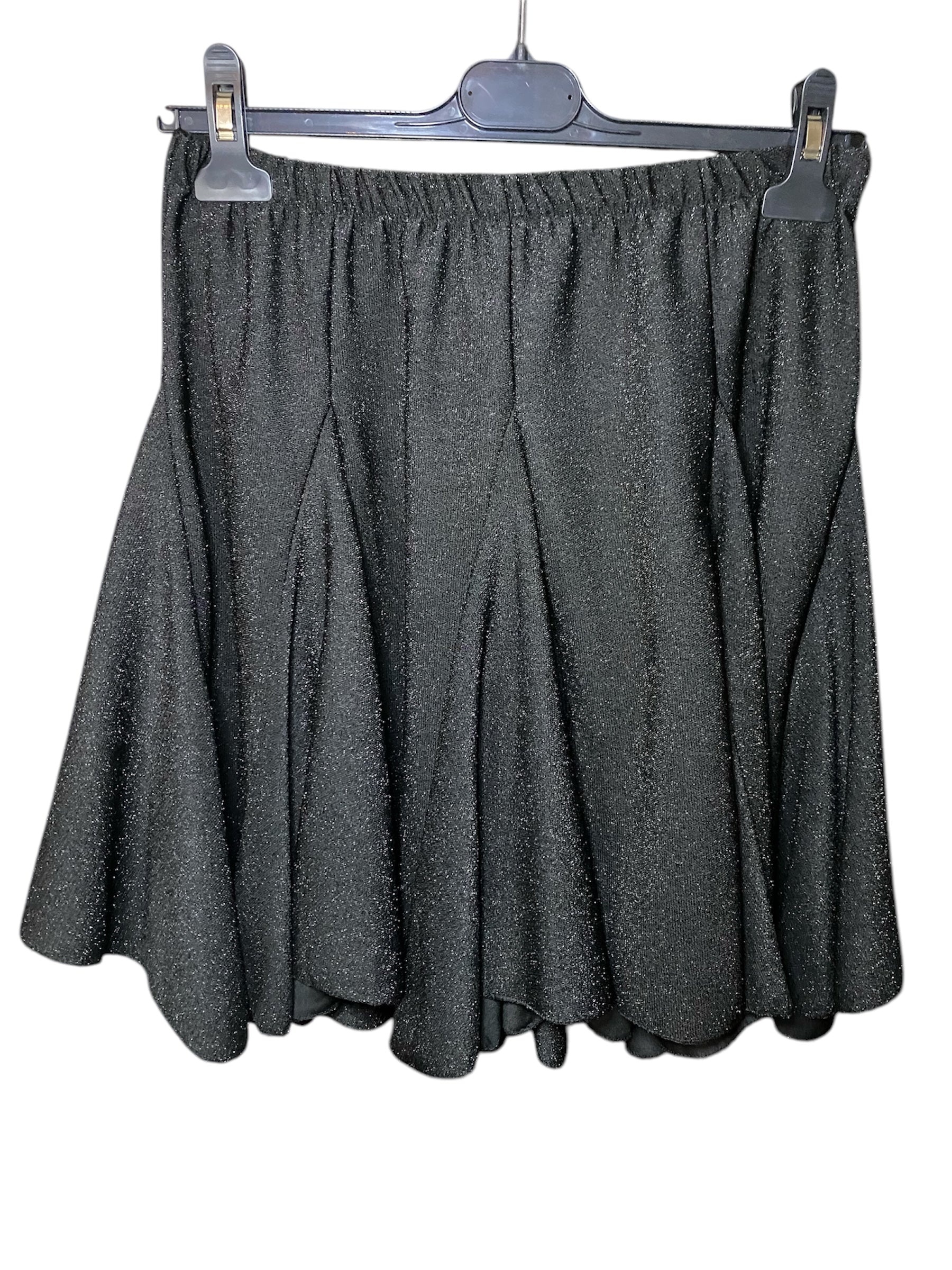 Jupe lurex pailletée