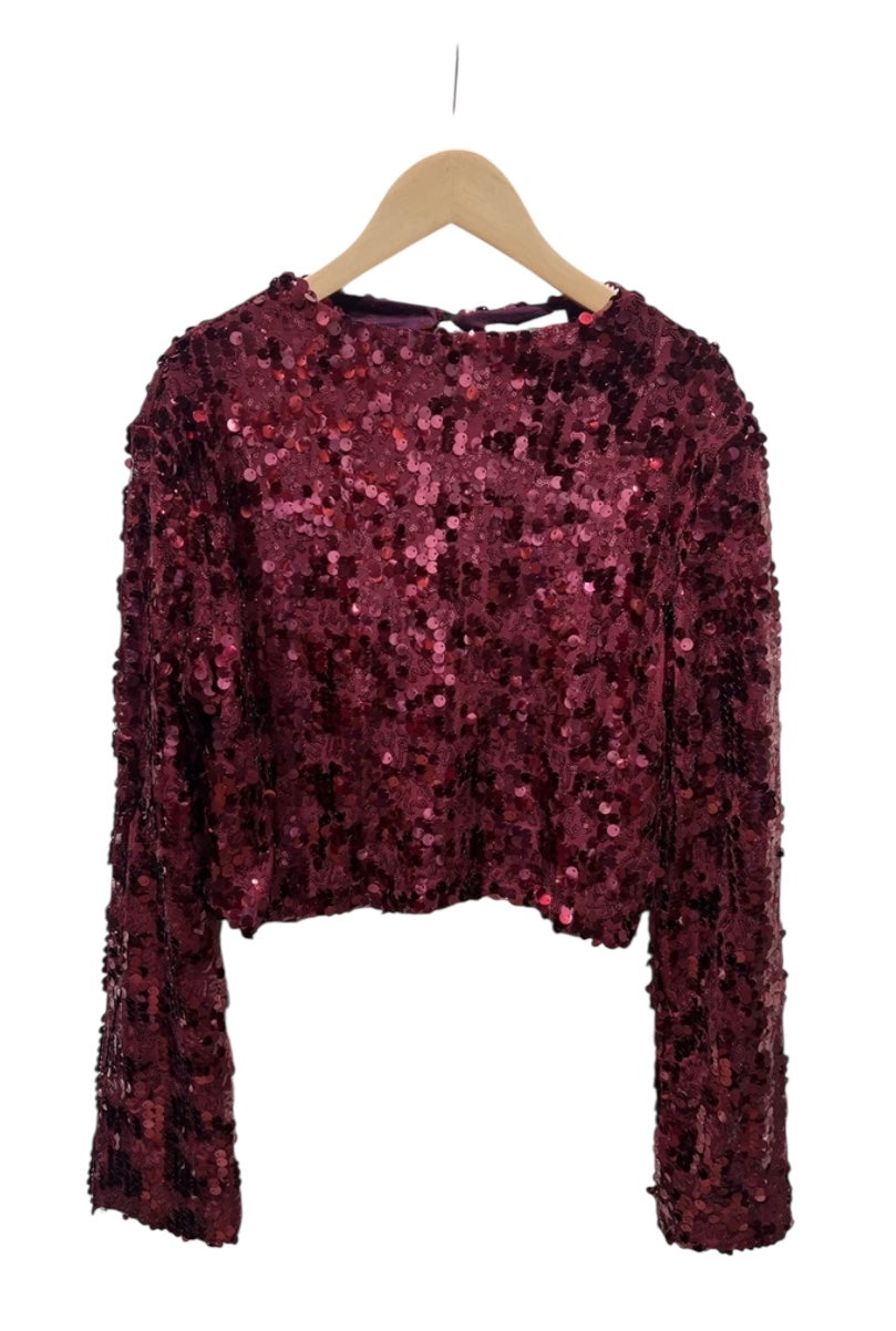 Top à sequins     ( disponible en 2 couleurs )