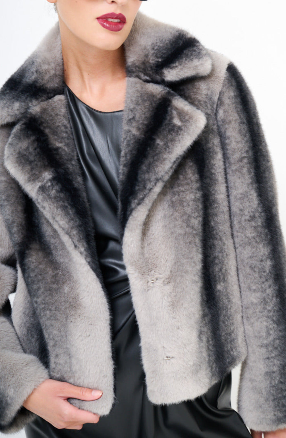 Manteau noir Antonia