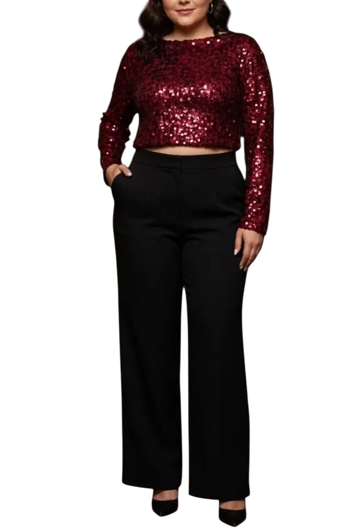 Top à sequins     ( disponible en 2 couleurs )