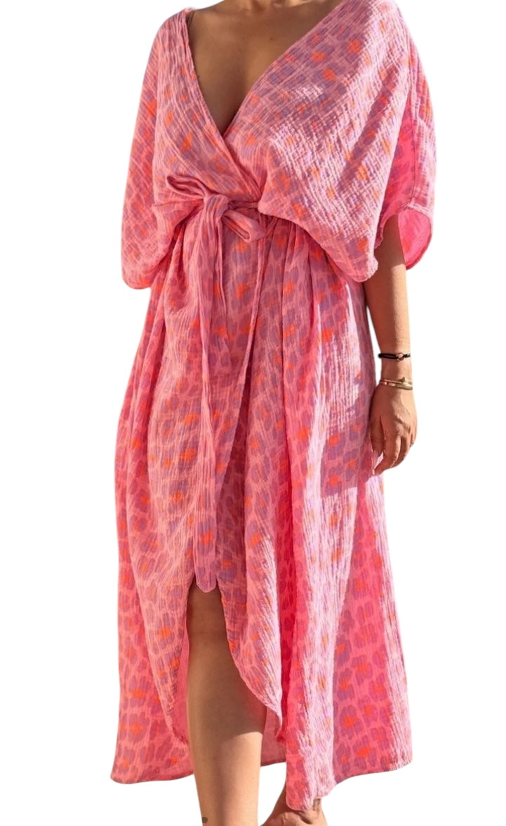 Robe gaze de coton Ana