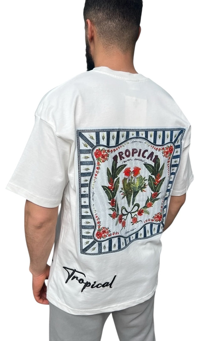 T Shirt unisexe Tropical