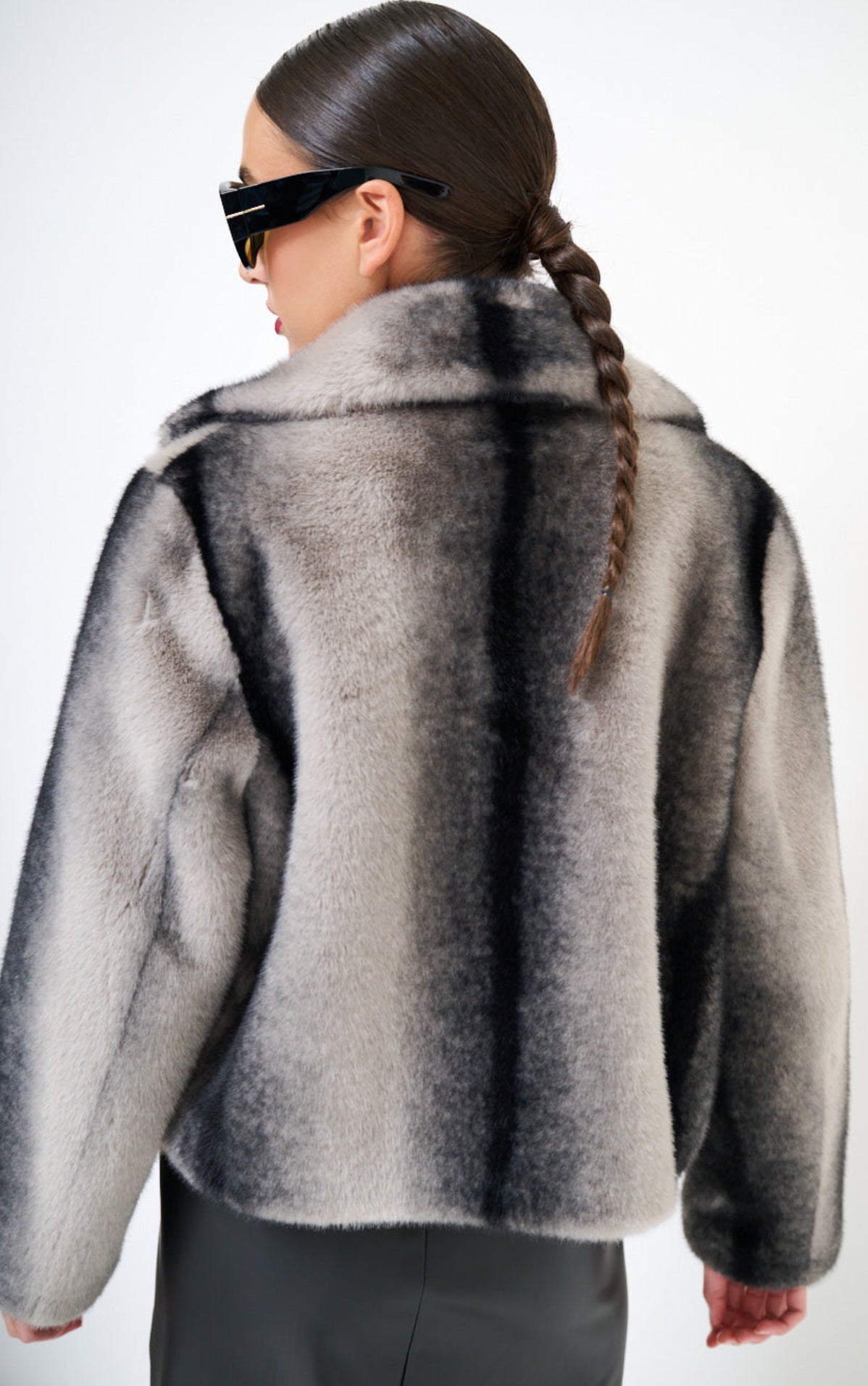 Manteau noir Antonia