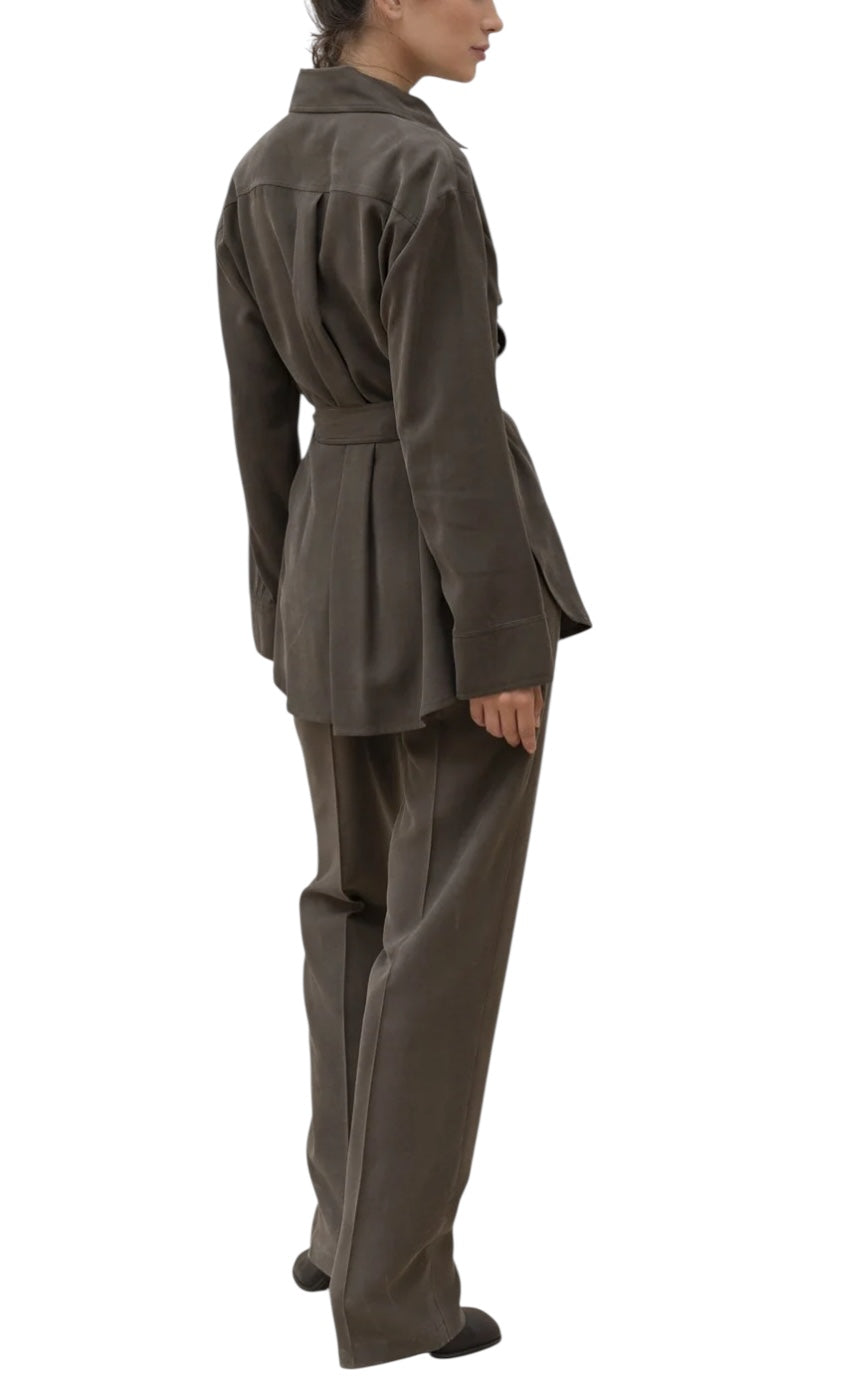Chemise kaki Lena